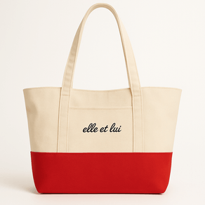 tote bag vermelho